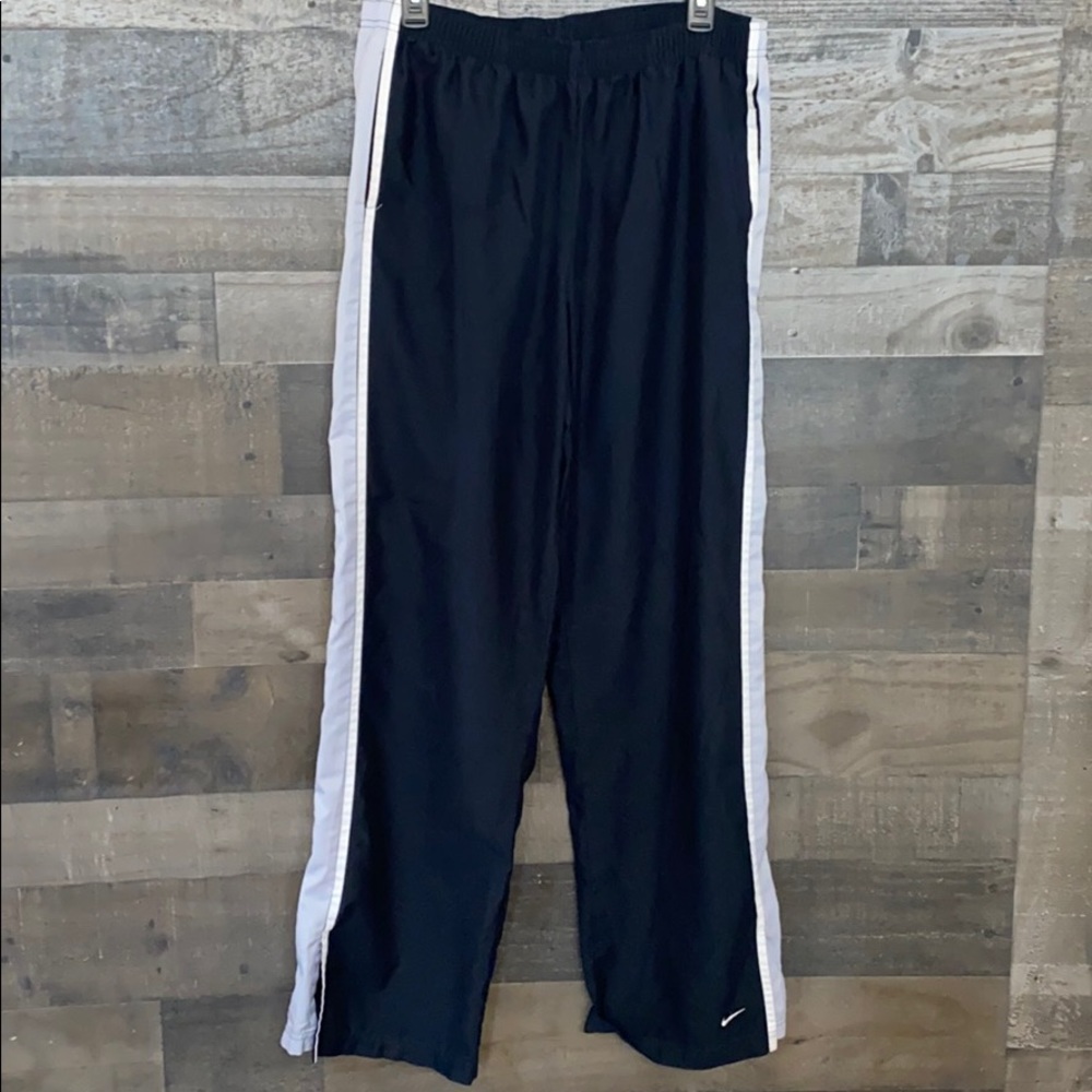 Nike Navy Blue and Gray Jogging Pants